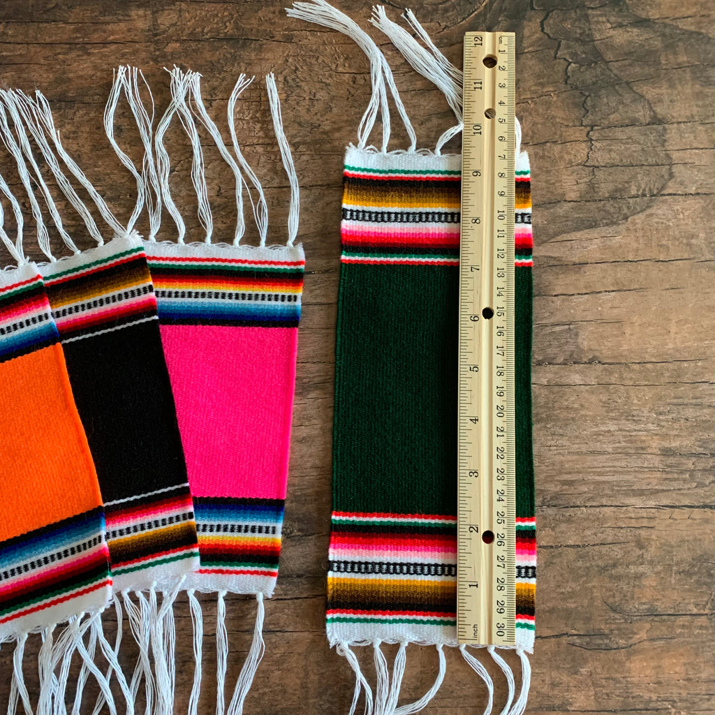 Mini Sarape Runner for Small Nichos