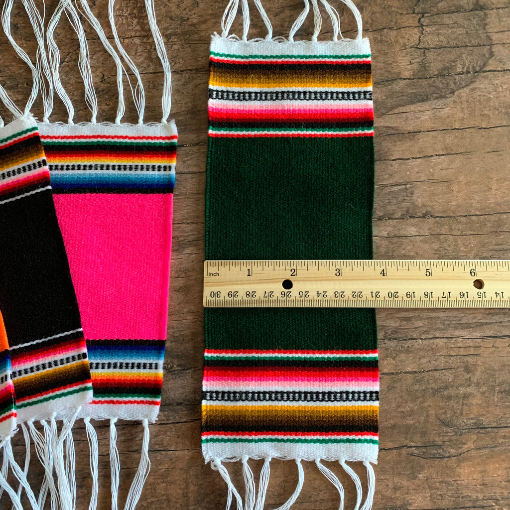 Mini Sarape Runner for Small Nichos