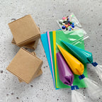 Set of 4 Mini Nicho Decorating Kits with Accessories