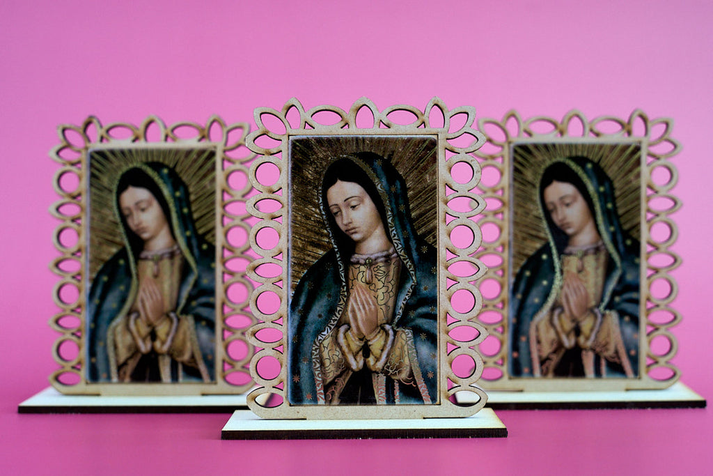 Decorative Virgen de Guadalupe Altar Frame