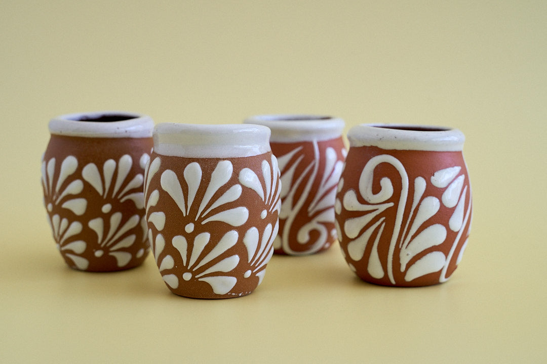 Small Terracotta Talavera Tumbler