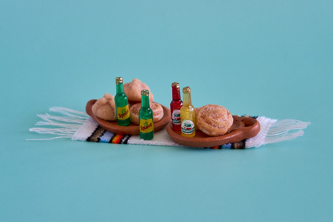 Mini Plastic Soda Bottles