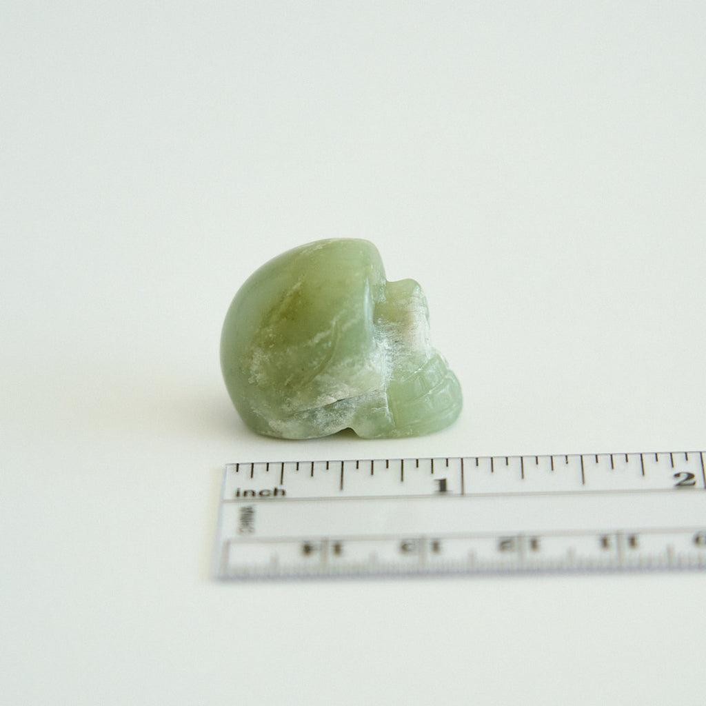 Miniature Carved Stone Skulls