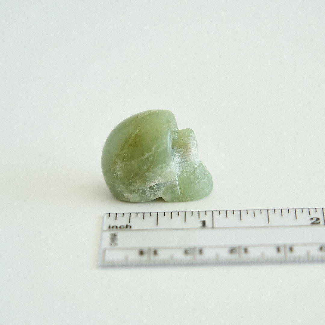 Miniature Carved Stone Skulls