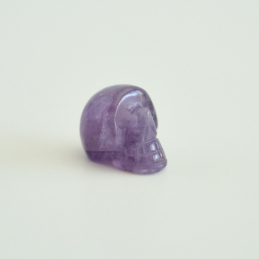 Miniature Carved Stone Skulls