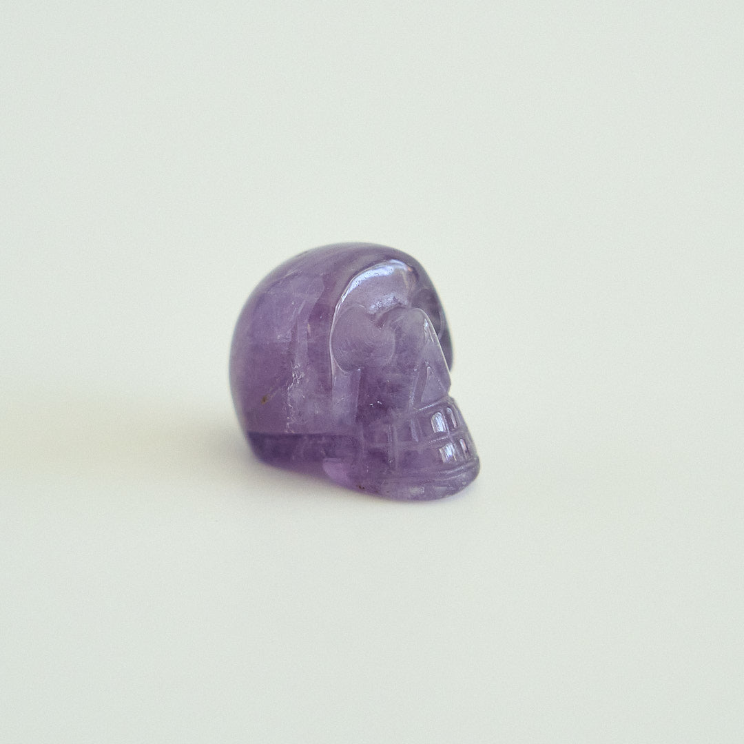 Miniature Carved Stone Skulls