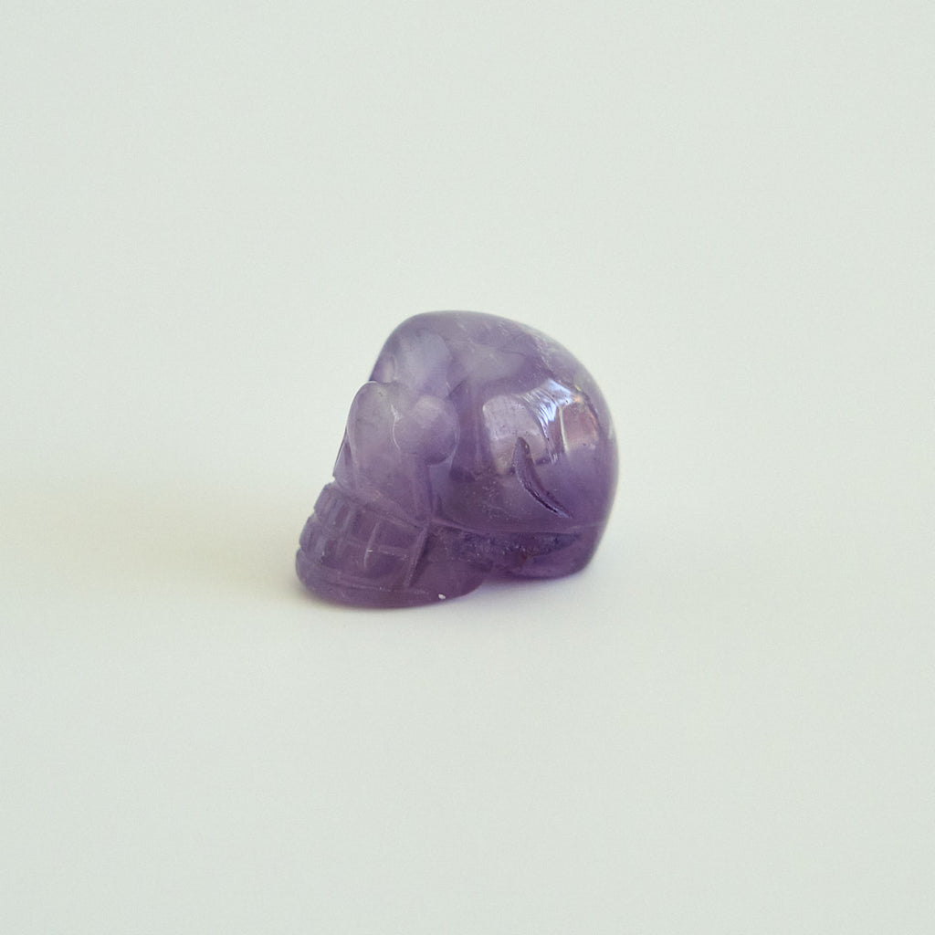 Miniature Carved Stone Skulls