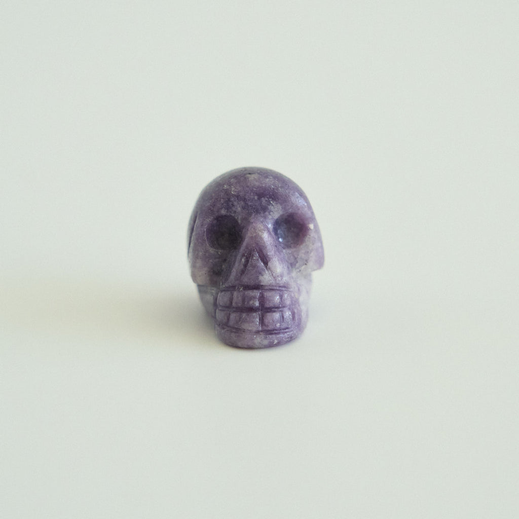 Miniature Carved Stone Skulls