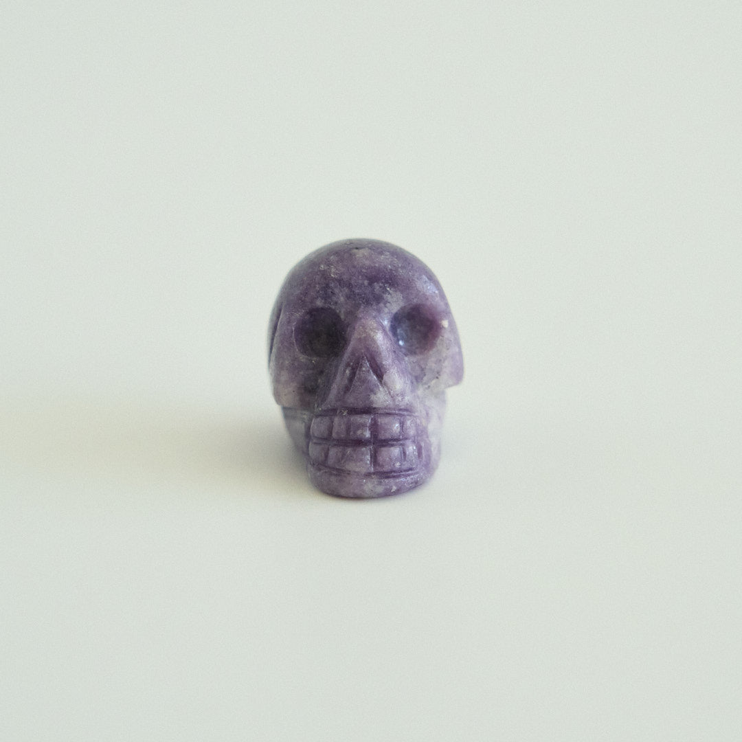 Miniature Carved Stone Skulls