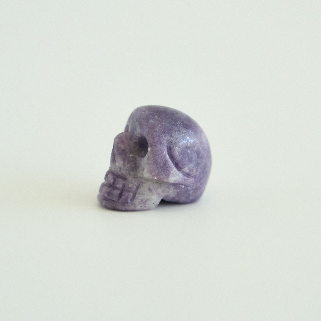 Miniature Carved Stone Skulls
