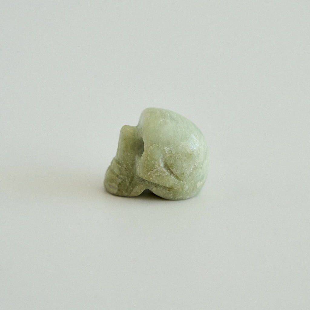 Miniature Carved Stone Skulls