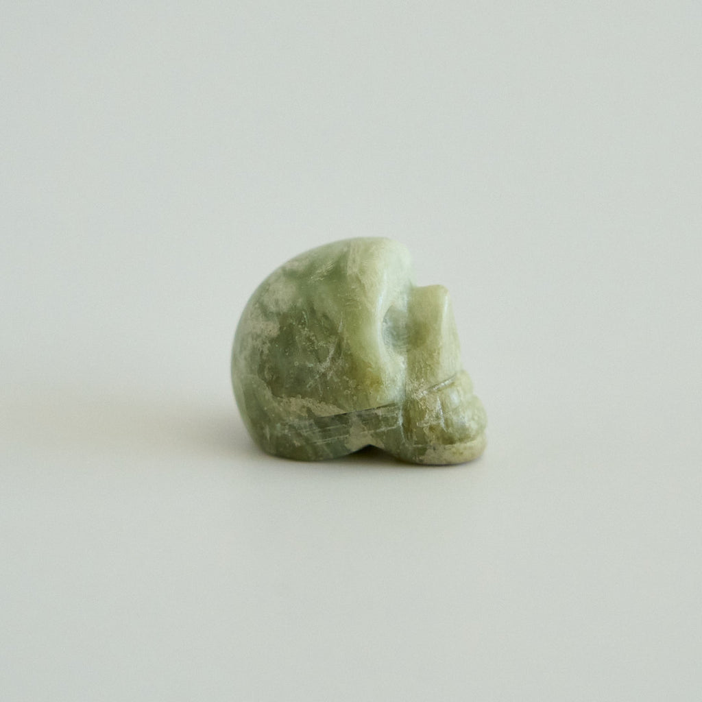Miniature Carved Stone Skulls