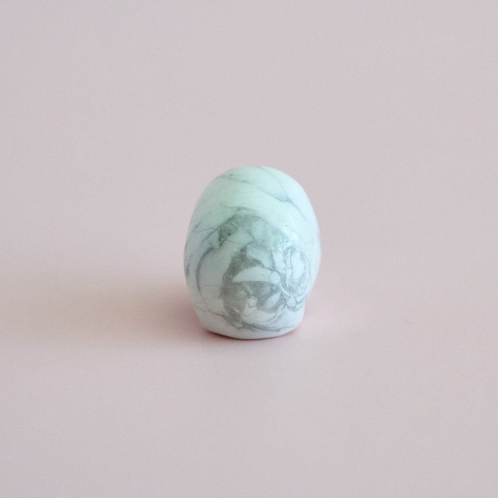 Miniature Carved Stone Skulls