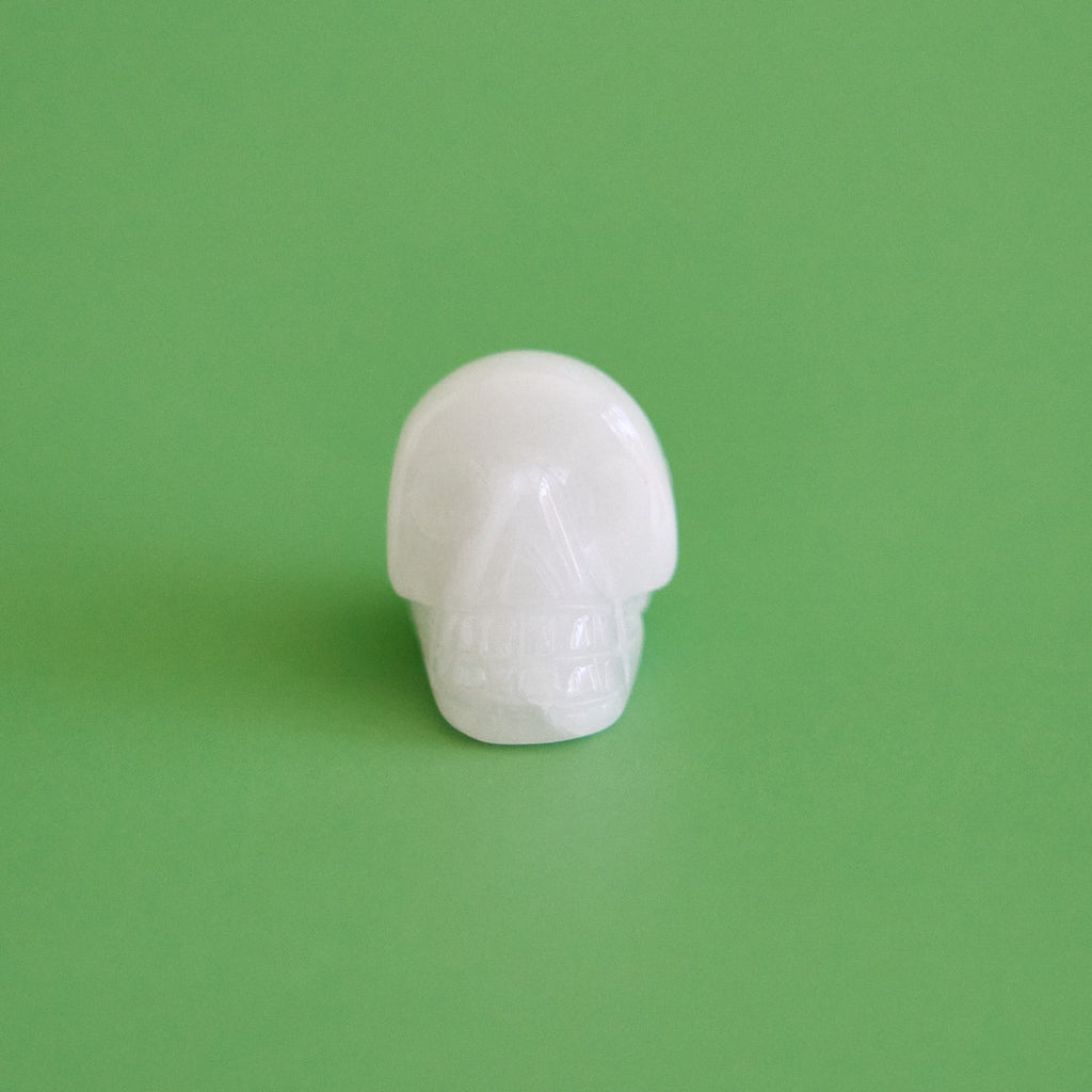 Miniature Carved Stone Skulls