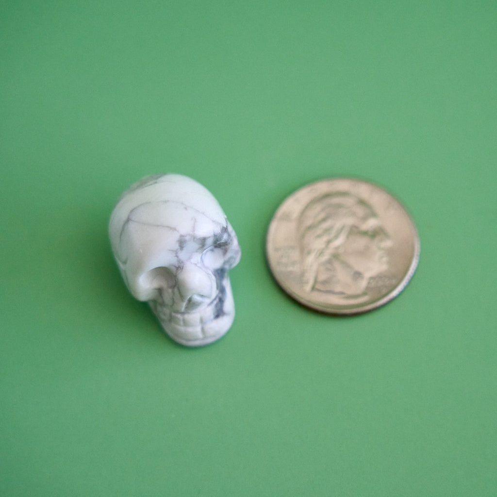 Miniature Carved Stone Skulls