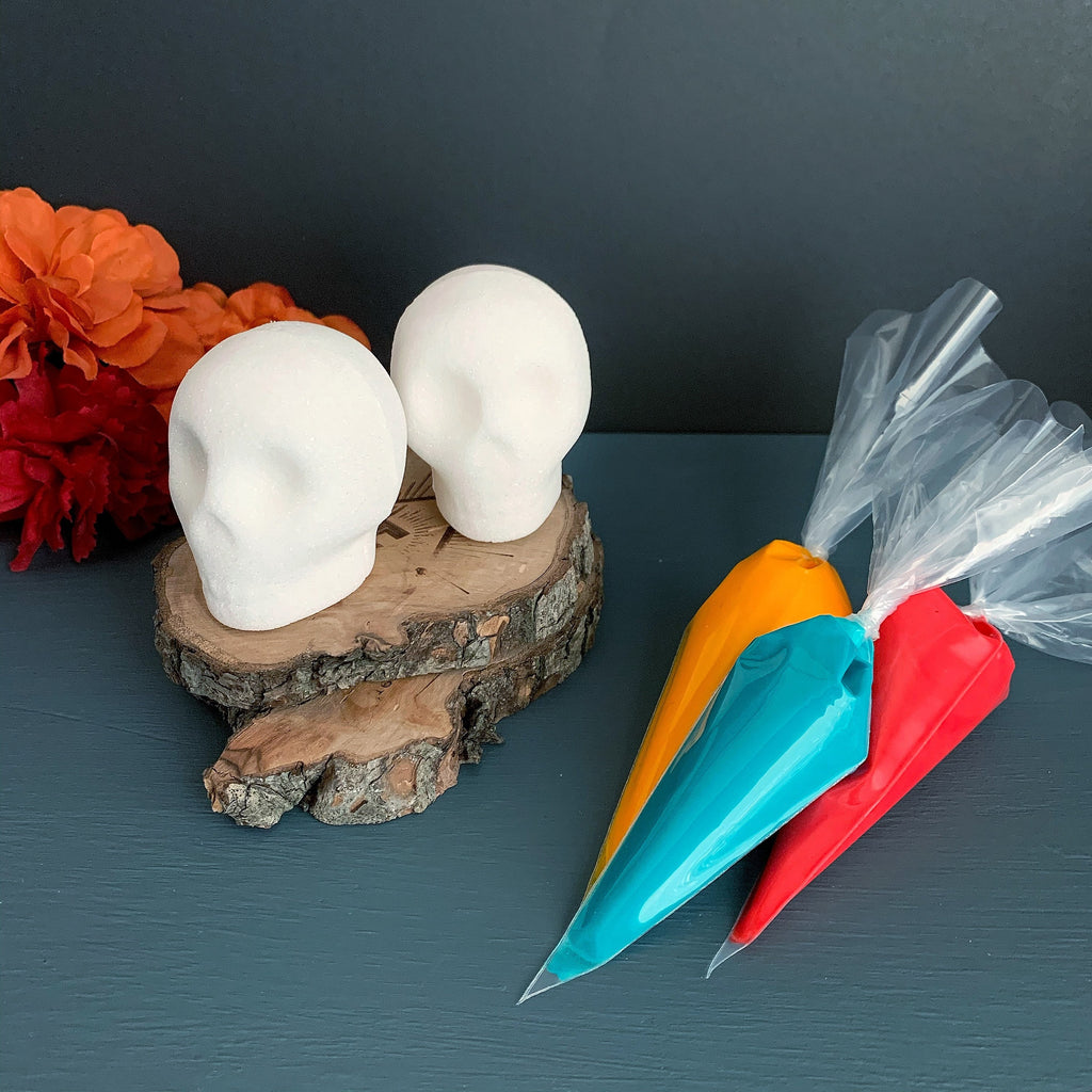 Sugar Skull Kit | Small DIY Decorating Kit with Royal Icing